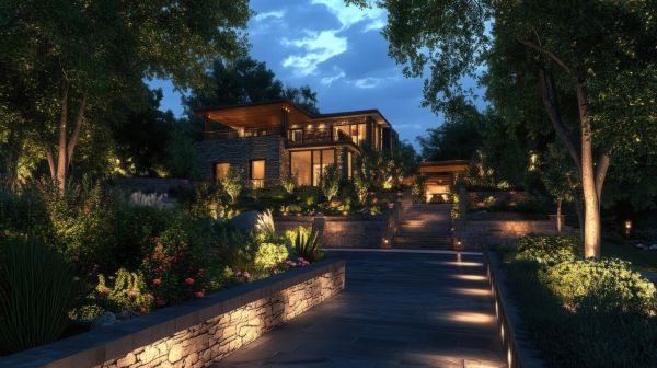 Salt Lake City Landscape Lighting Service
